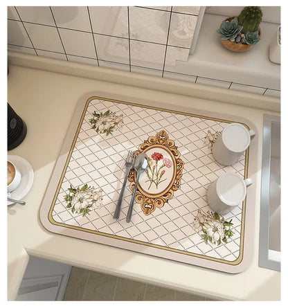 Dish Draining Mats